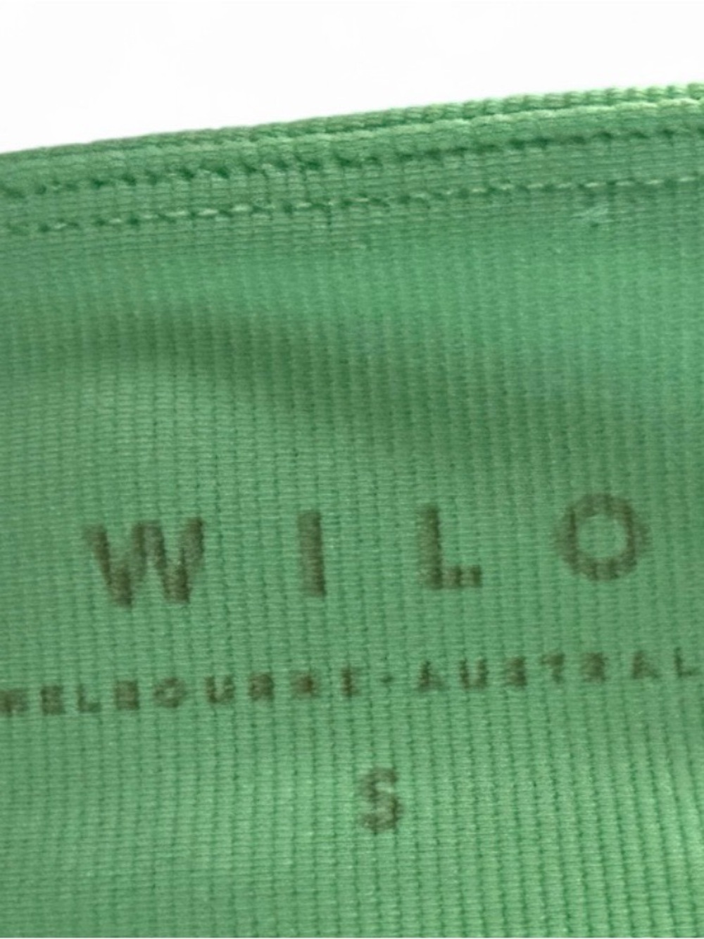 WILO The Label Ribbed Sports Bra | Mint Green | Size Small Athletic | Australia - Picture 5 of 7